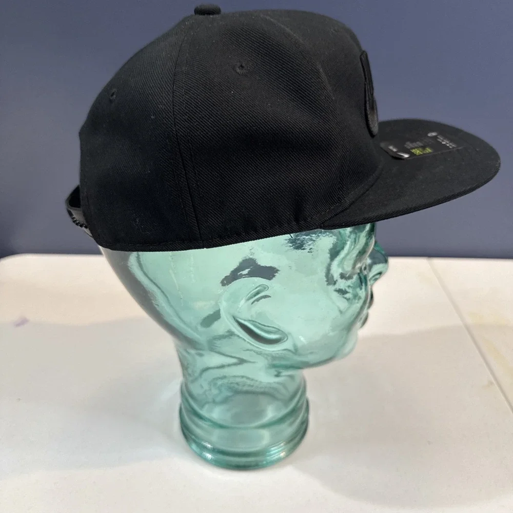 Nike Air Pro youth‎ hat black embossed Nike Air logo Black on Black
